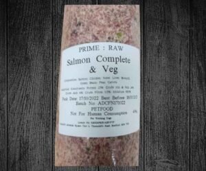Salmon veg